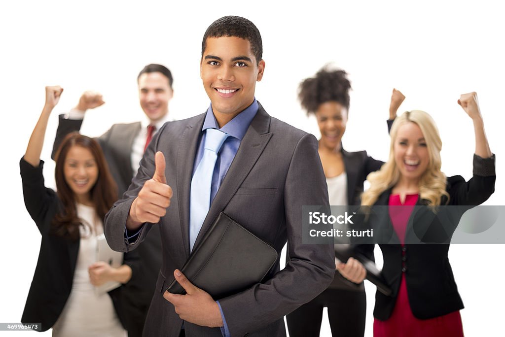 young business group young graduates ready for work Employee Stock Photo