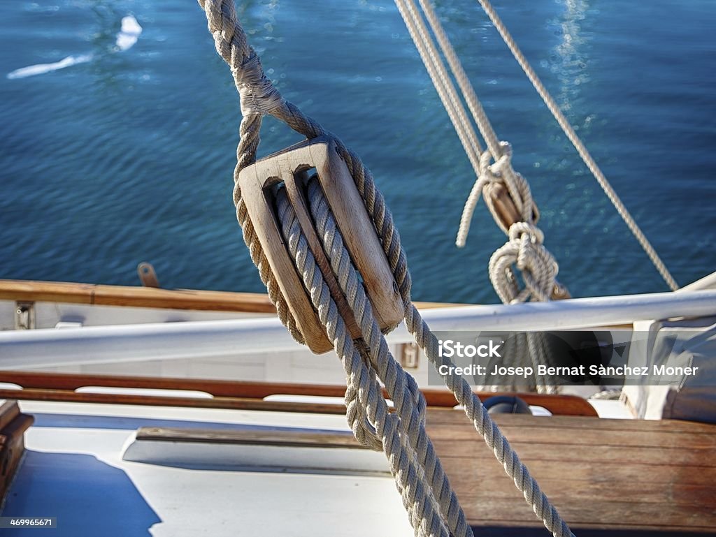 Blocco di legno - Foto stock royalty-free di Andare in barca a vela