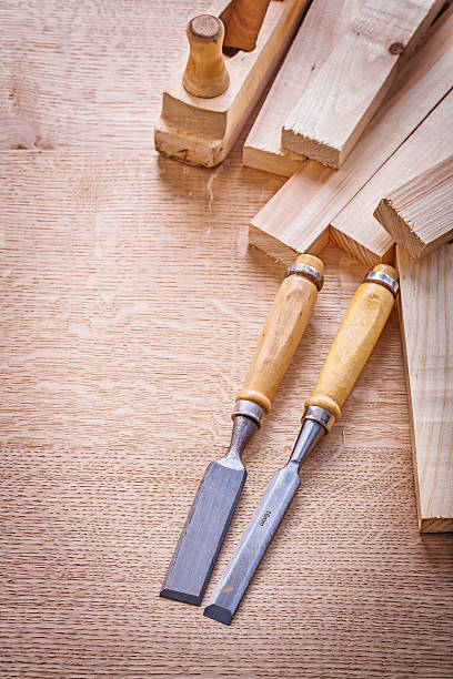 istock carpentry tools chisels old fashioned woodworkers plane wooden p 469969220