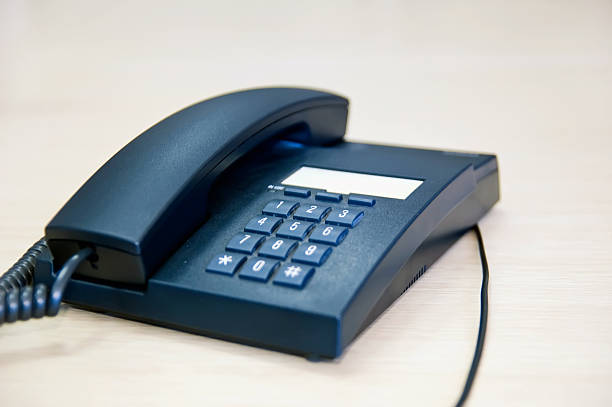 istock Black telephone 469971169