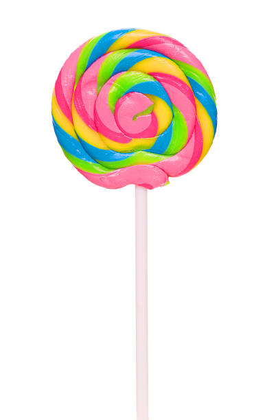 istock Colorful spiral lollipop 469976170