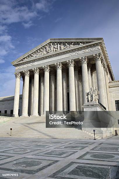 United States Supreme Court Stock Photo - Download Image Now - Architectural Column, Architecture, Capital Cities