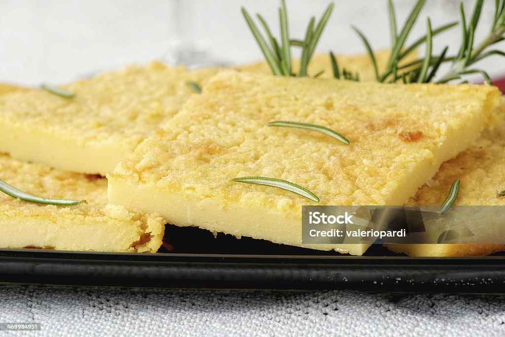 omelet Omelette on a black dish Sicily Stock Photo