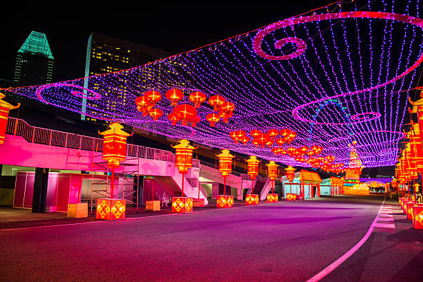 istock the Chinese new year lanterns at Marina bay 469985405