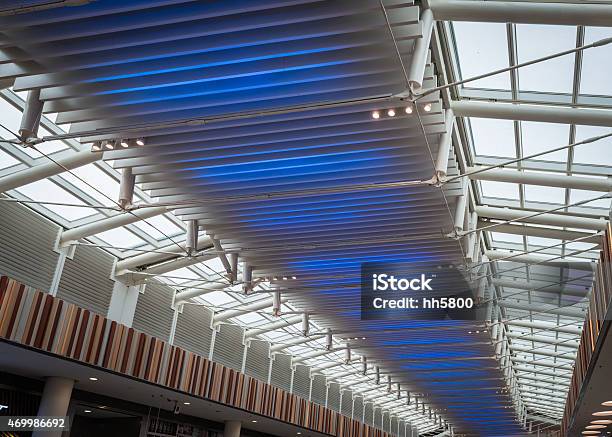Ceiling Modern Architecture Stock Photo - Download Image Now - 2015, Abstract, Architecture