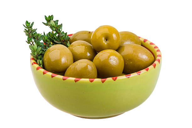 istock Green gigant olives 469987267