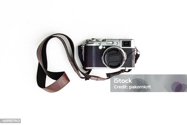 Classic Camera On White Stock Photo - Download Image Now - Camera - Photographic Equipment, White Background, Cut Out