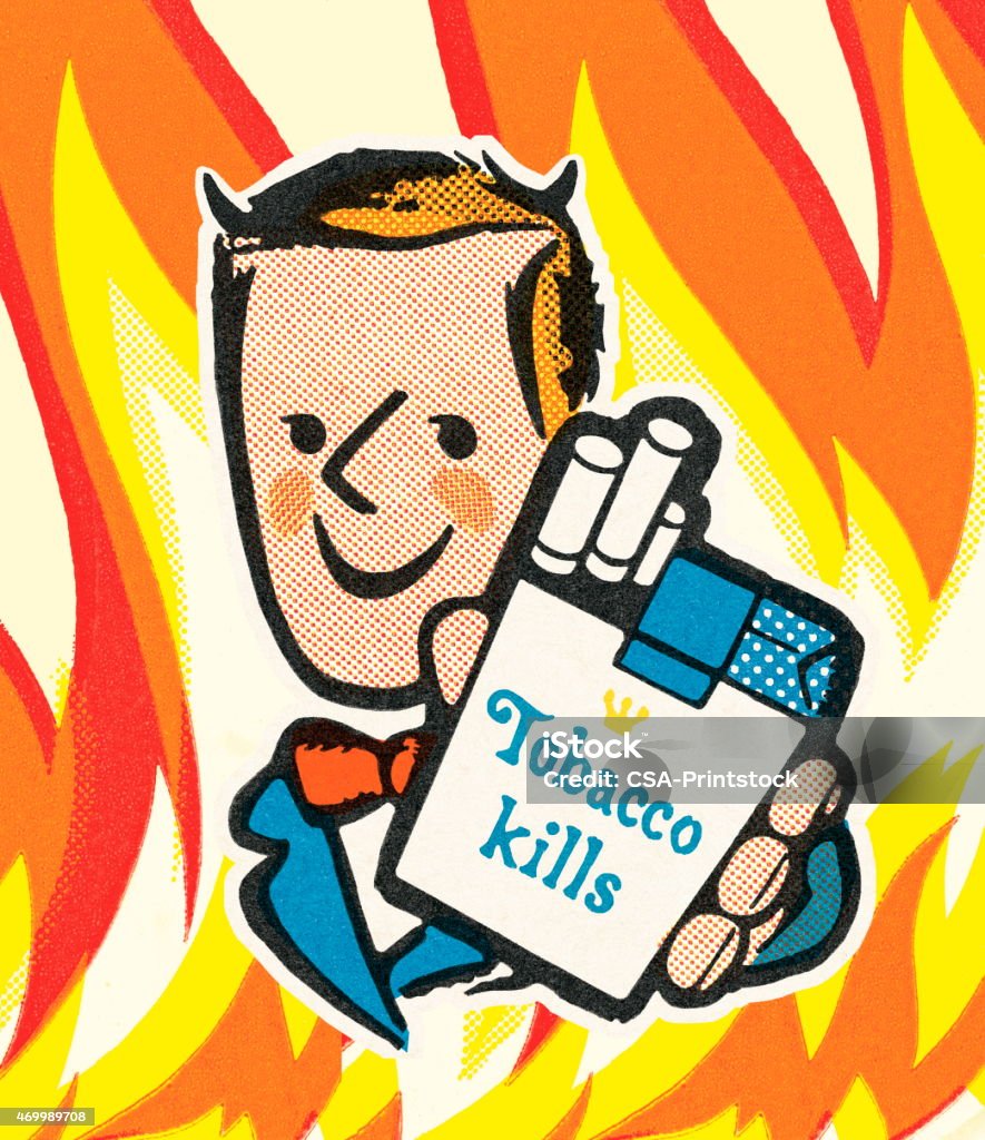 Tobacco kills http://csaimages.com/images/istockprofile/csa_vector_dsp.jpg Anti Smoking stock illustration