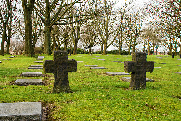istock German cemetery friedhof in flanders world war one belgium 469992721