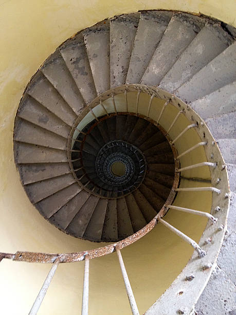istock spiral stairs in the light house 469992923