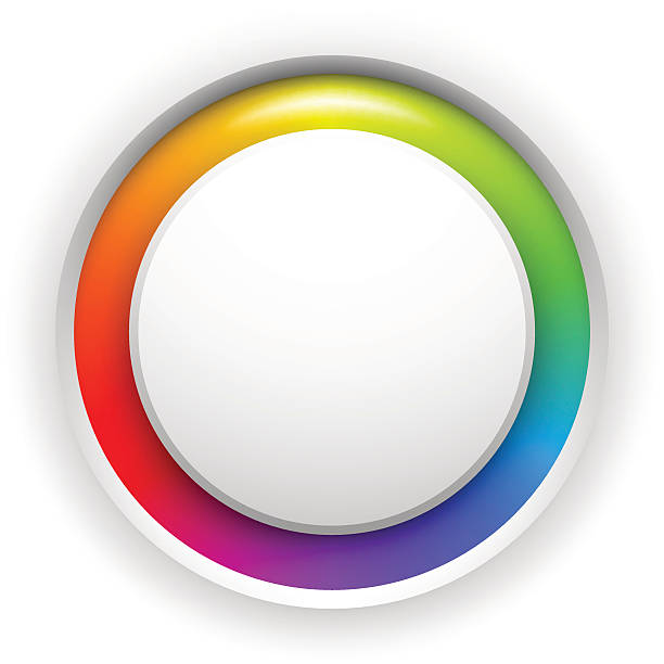 Color Whell Button 120+ Color Wheel On White Stock Illustrations, Royalty-Free Vector ...