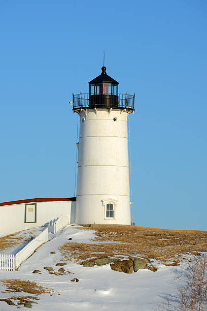 istock Cape Neddick Lighthouse, Old York Village, Maine 469994506