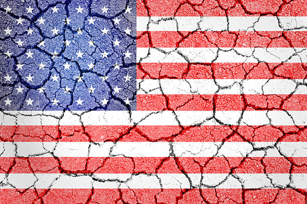 istock The USA flag painted 469994813