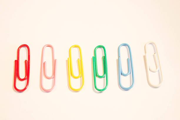 istock Colorful paper clips 469997628