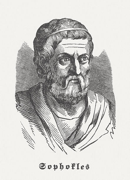 소포 클레 스 - sophocles stock illustrations