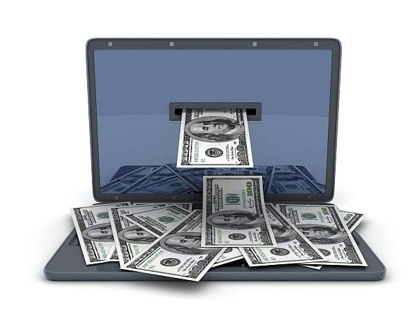 istock Money and laptop 469998626