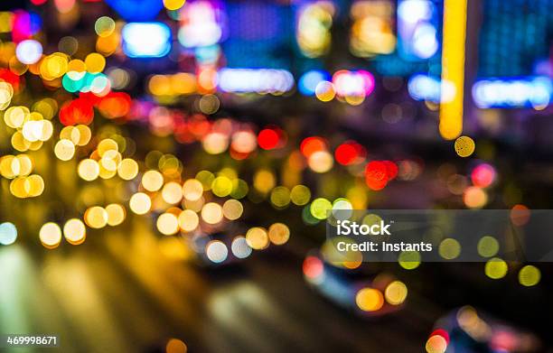 Defocused City Stock Photo - Download Image Now - Las Vegas, Architecture, Blurred Motion