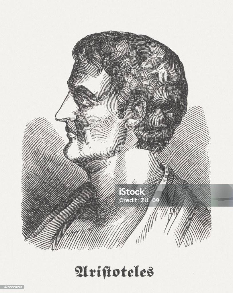 Aristoteles - Lizenzfrei Aristoteles Stock-Illustration