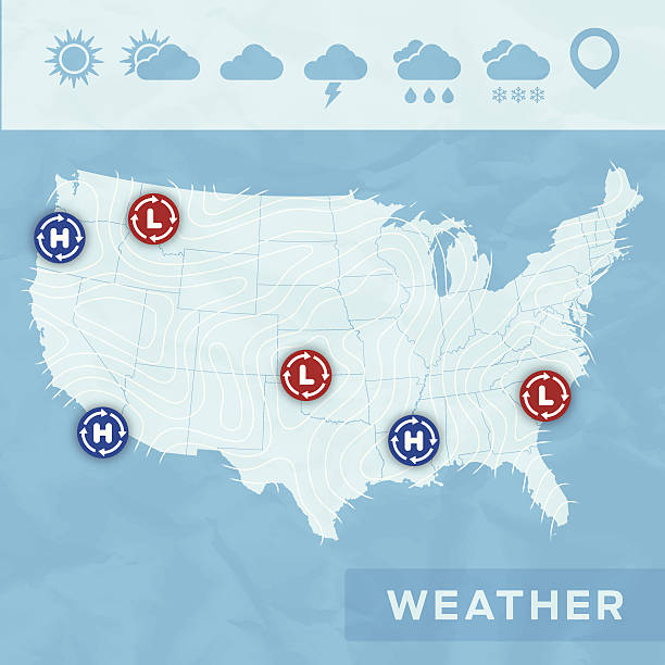 illustrazioni stock, clip art, cartoni animati e icone di tendenza di condizioni meteo - sun weather symbol computer icon