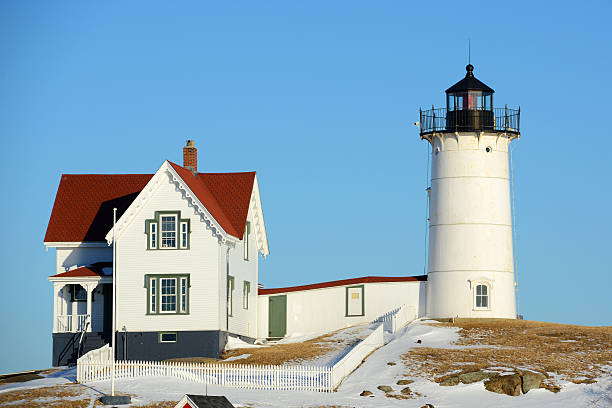 istock Cape Neddick Lighthouse, Old York Village, Maine 470002282