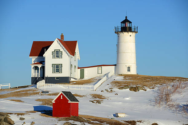istock Cape Neddick Lighthouse, Old York Village, Maine 470002284