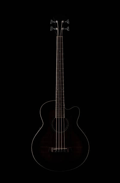 istock back lit acoustic bass guitar 470002856