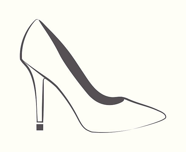 ilustrações, clipart, desenhos animados e ícones de mulher de calçado - shoe high heels tall women