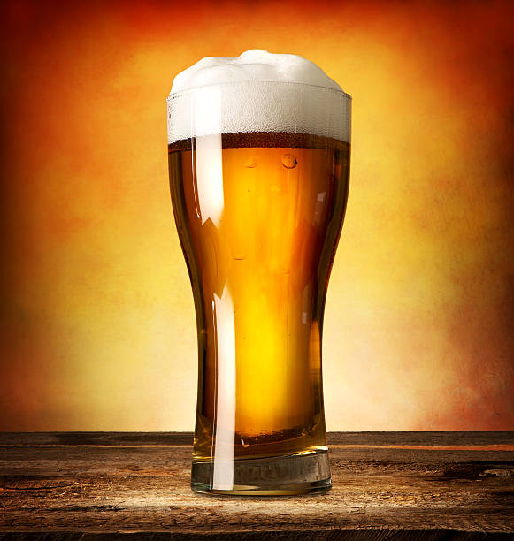 istock Glass of lager 470015980