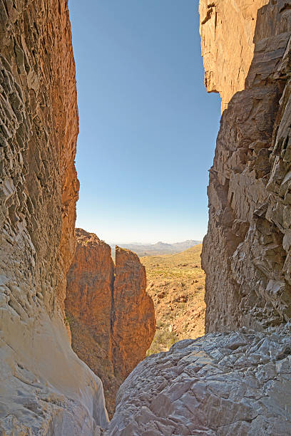 istock Looking Out Into the Desert from a Remote Canyon 470016582