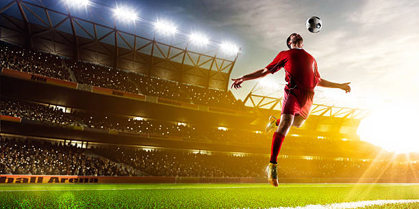 istock Soccer player in action panorama 470017564