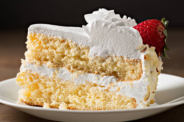 istock Slice Of Tres Leche Cake 470021502