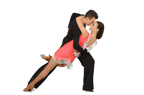 istock beautiful couple in the active ballroom dance 470023978