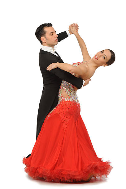 istock beautiful couple in the active ballroom dance 470024180
