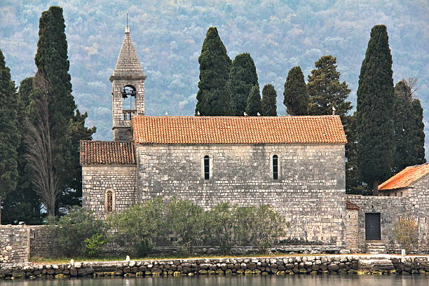 istock Church of St. George, Perast, Montenegro 470027734