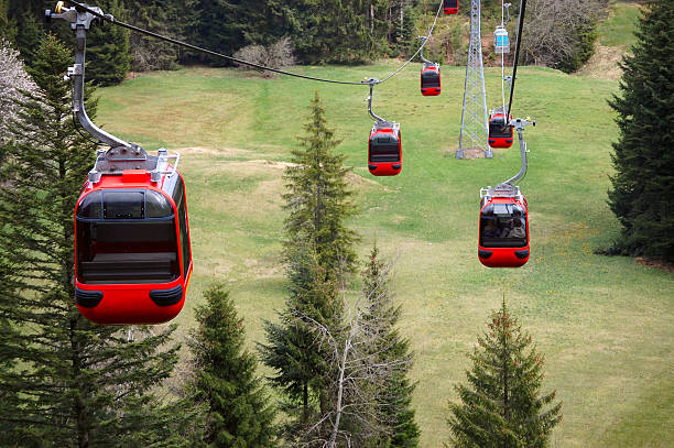 istock Lift mountains in Switzerland 470036764