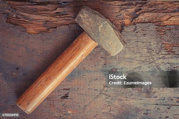 Small Sledge Hammer Stock Photo - Download Image Now - 2015, Backgrounds, Building - Activity