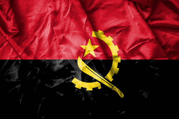 istock Flag of angola 470037832