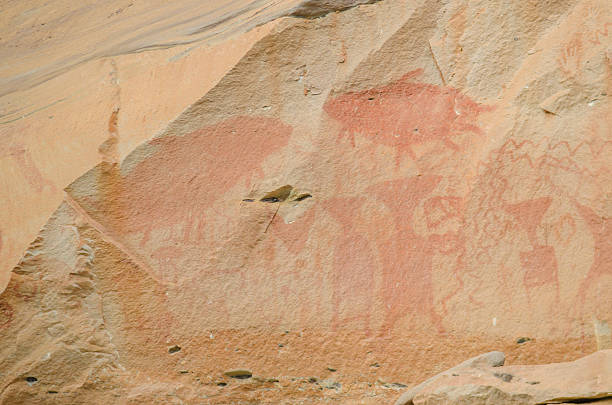 istock Pha Taem National Park Thailand ancient paintings. 470040936