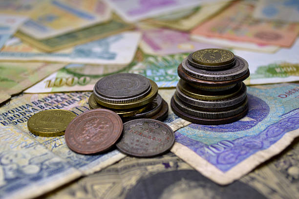 istock Texture of old money 470043152