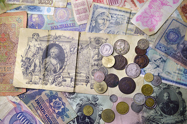 istock Texture of old money 470043164