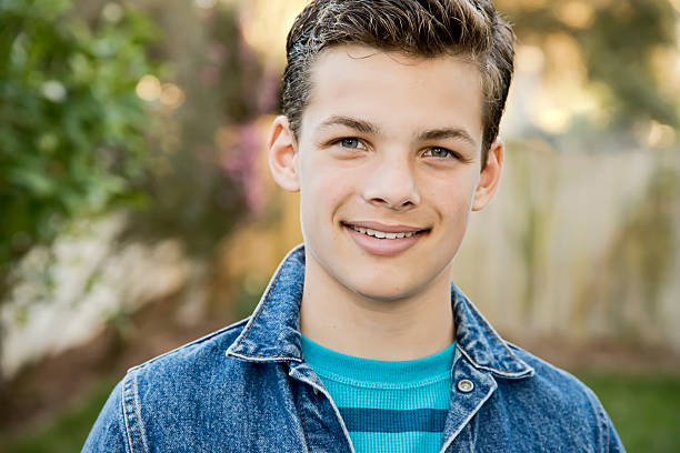istock Smiling teenage boy 470047136