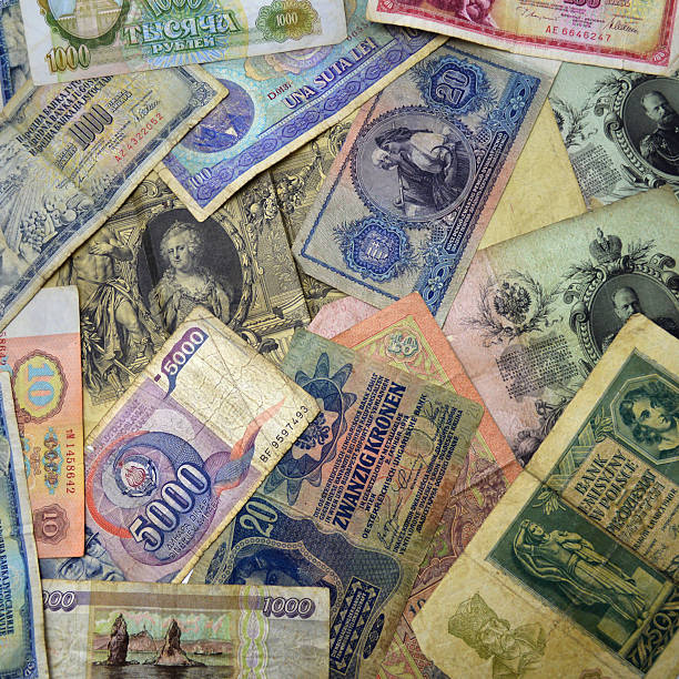 istock Texture of old money 470050274