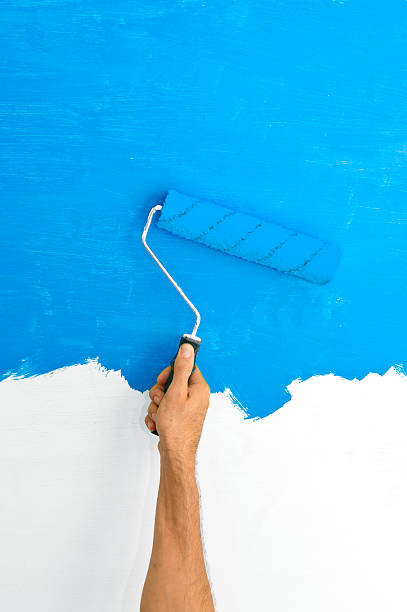 Painting and decorating stock photo