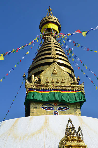 istock Nepal, Kathmandu, Swayambhunath buddist stupa 470051379