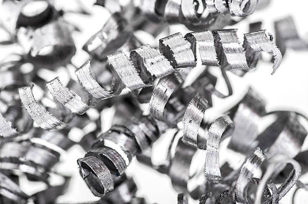 istock Background of metal shavings 470054236