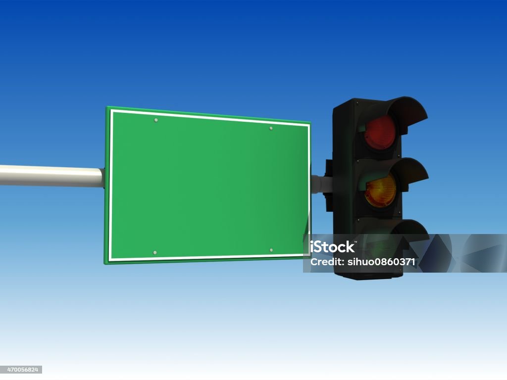 Signal lamp 2015 Stock Photo