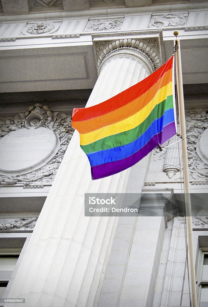 LGBT pride-Flagge - Lizenzfrei San Francisco Stock-Foto