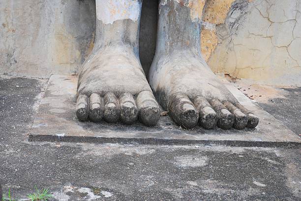 istock foot of  buddha 470057141