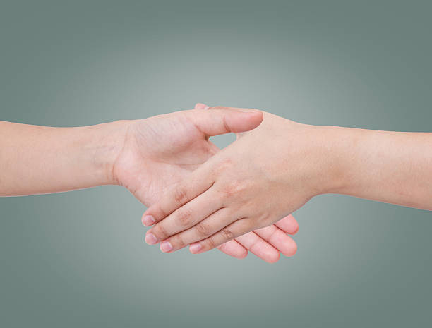 istock Shaking hands of two business people 470063581
