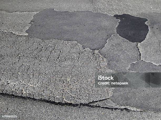 Asphalt Road Stock Photo - Download Image Now - Asphalt, Black Color, Road